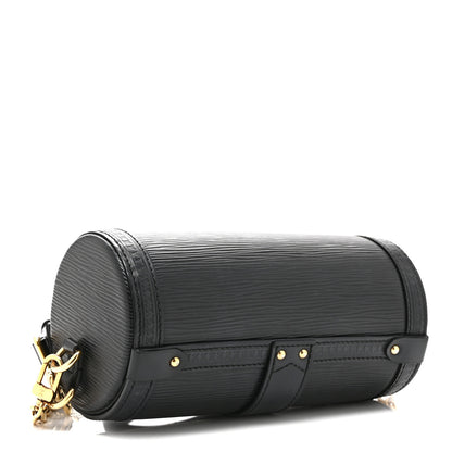 Louis Vuitton Epi Papillon Trunk Black 4 of 9