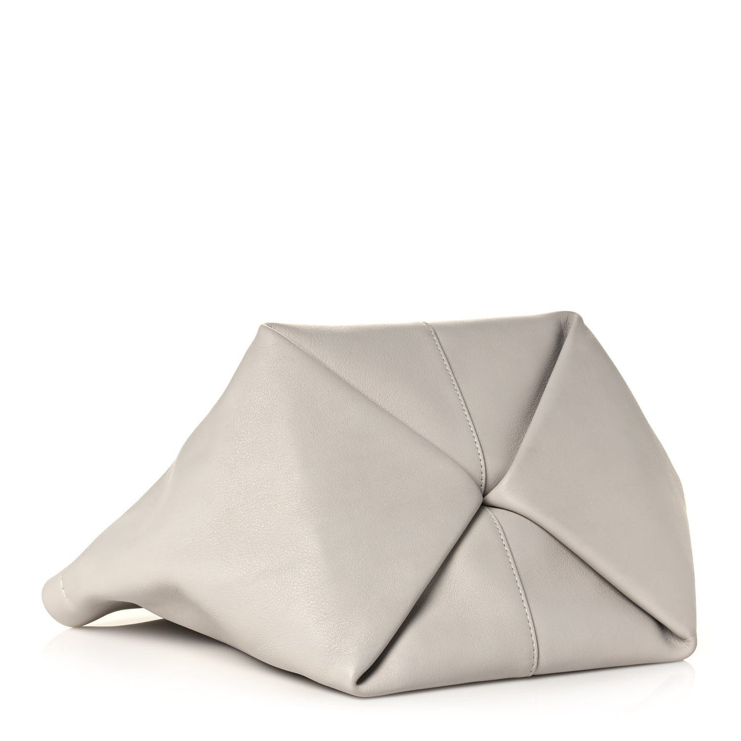 Calfskin Mini Tulipano Bag White