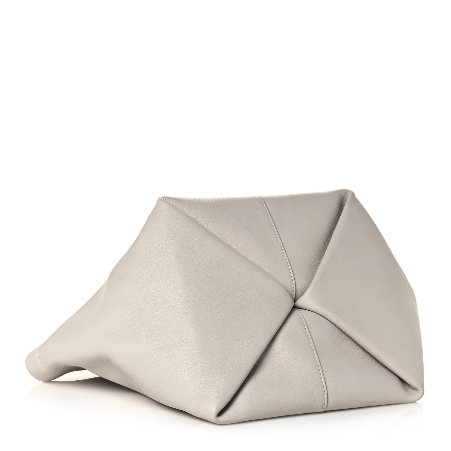 Mansur Gavriel Calfskin Mini Tulipano Bag White 4 of 11