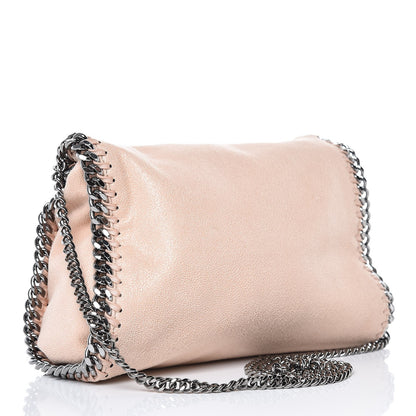 Stella McCartney Shaggy Deer Mini Falabella Fold Over Tote Powder 3 of 7