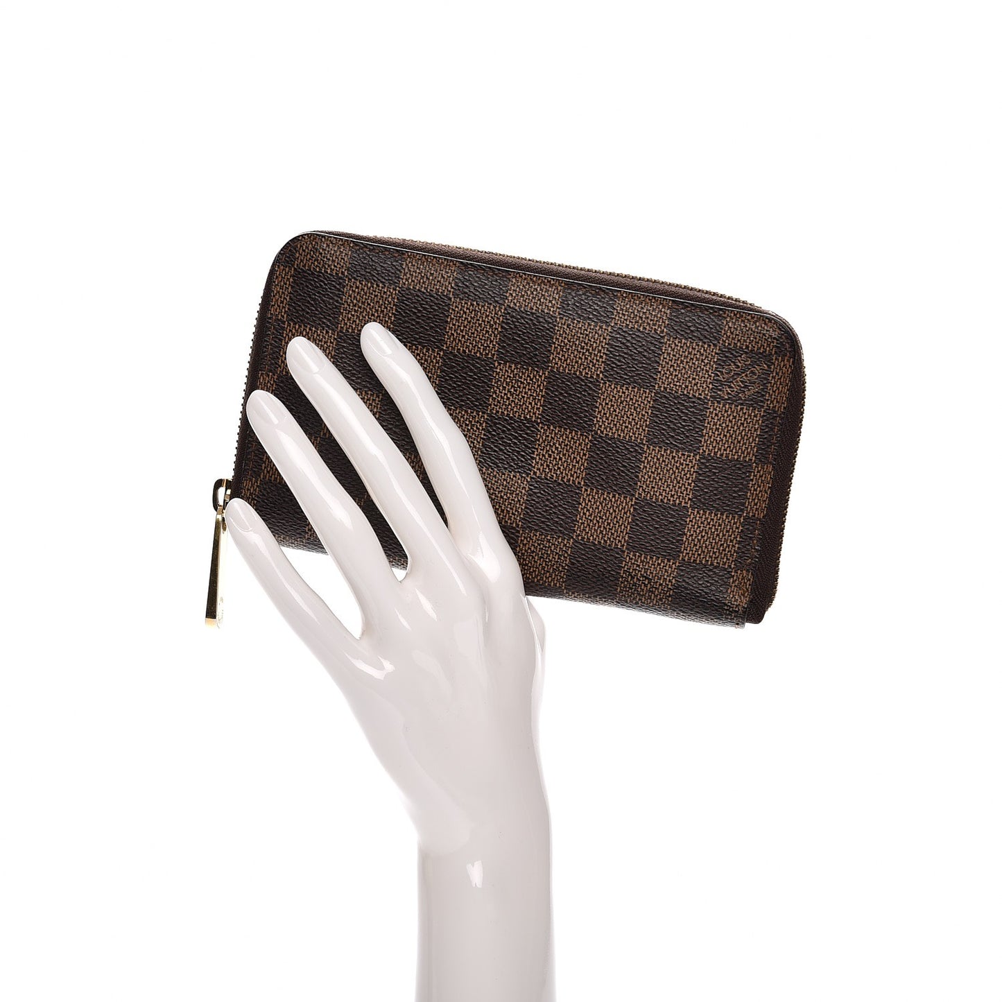 Damier Ebene Zippy Compact Wallet