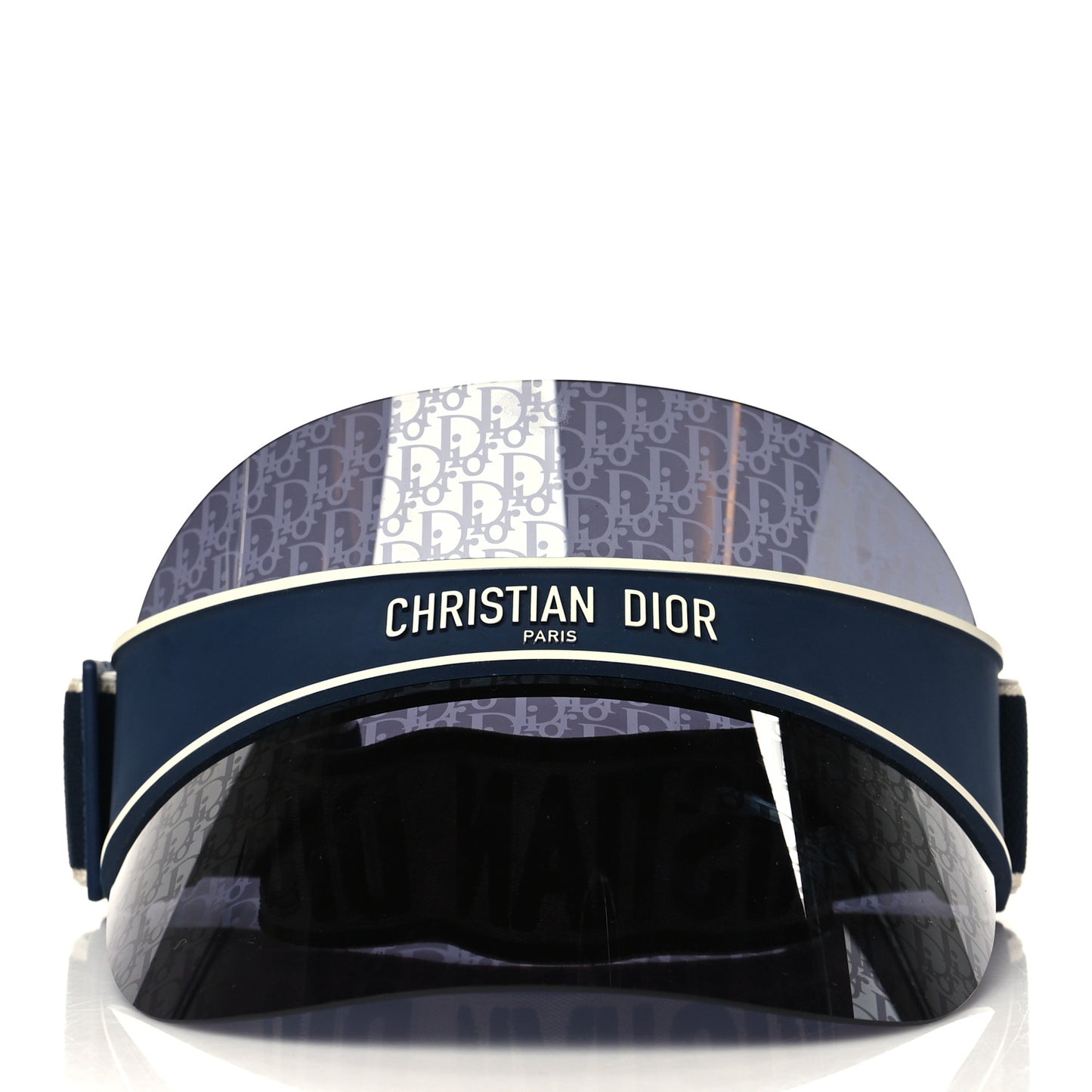Oblique DiorClub V1U Sun Visor Blue