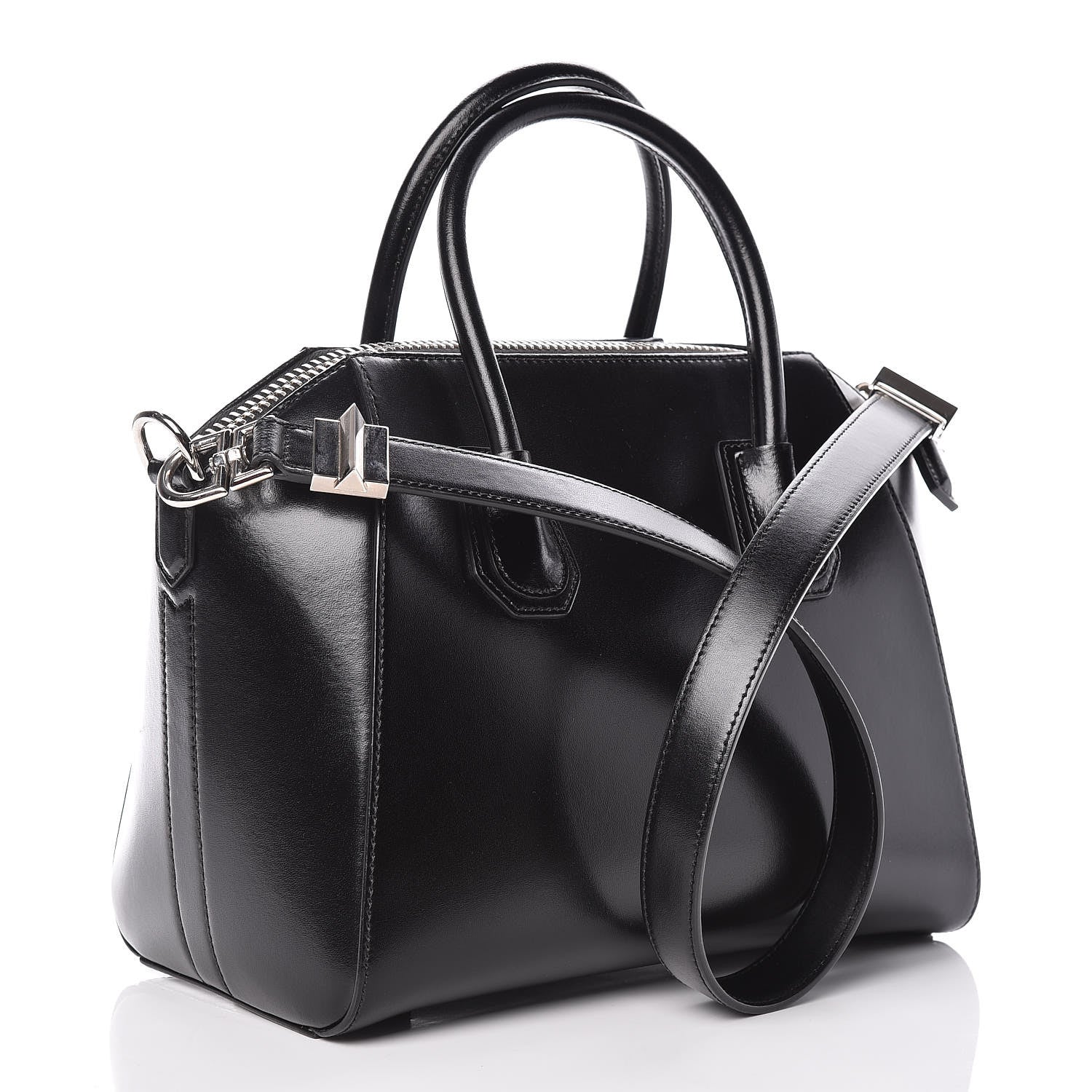 Givenchy Shiny Lord Calfskin Small Antigona Black 3 of 9