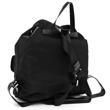 Prada Re-Nylon Saffiano Medium Backpack Black 3 of 9