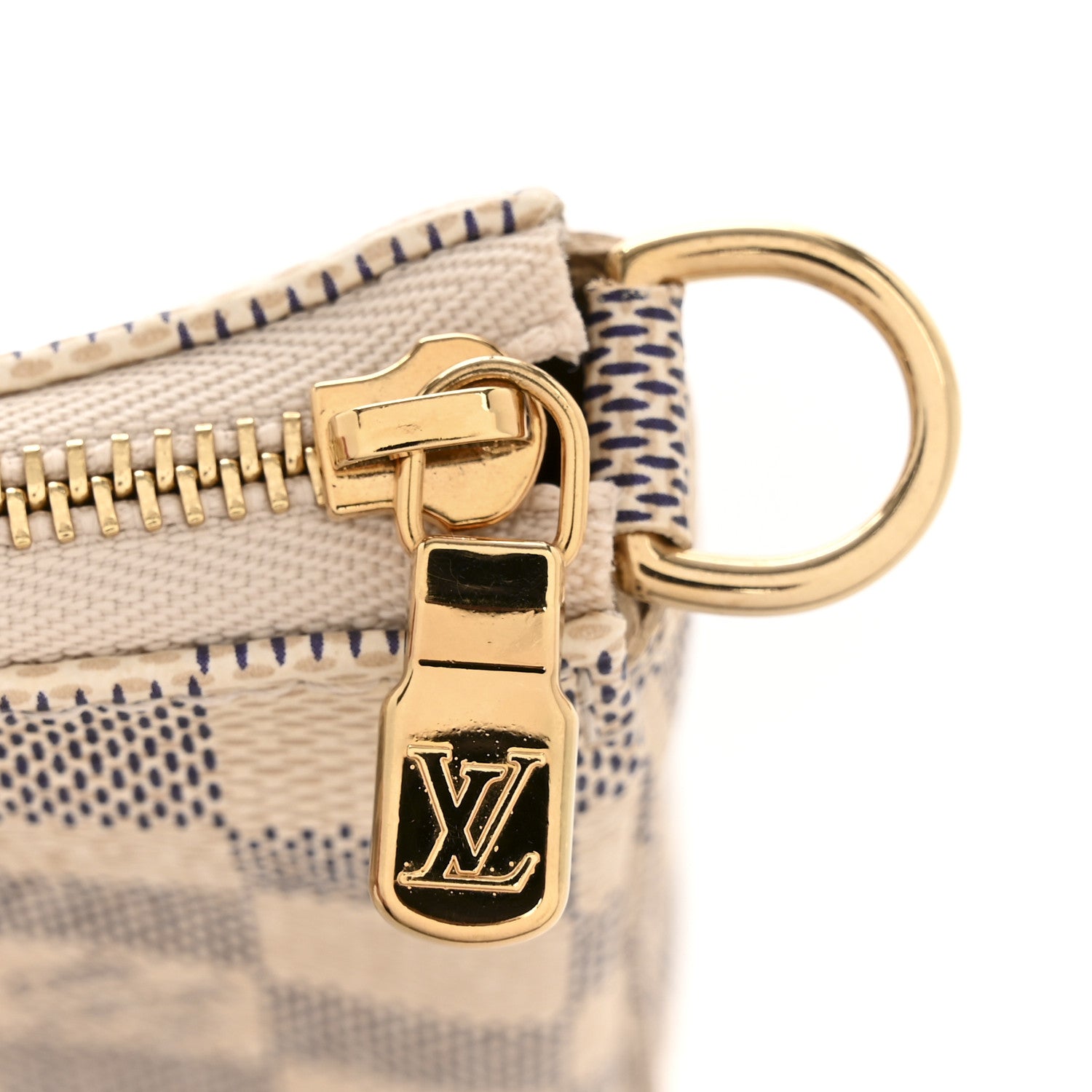Louis Vuitton Damier Azur Pochette Accessories NM 11 of 12
