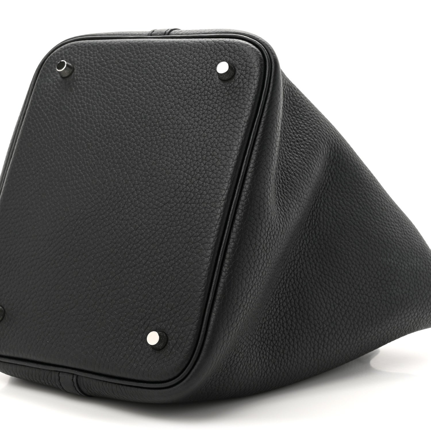 Hermes Taurillon Clemence Picotin Lock 22 MM Black 9 of 10