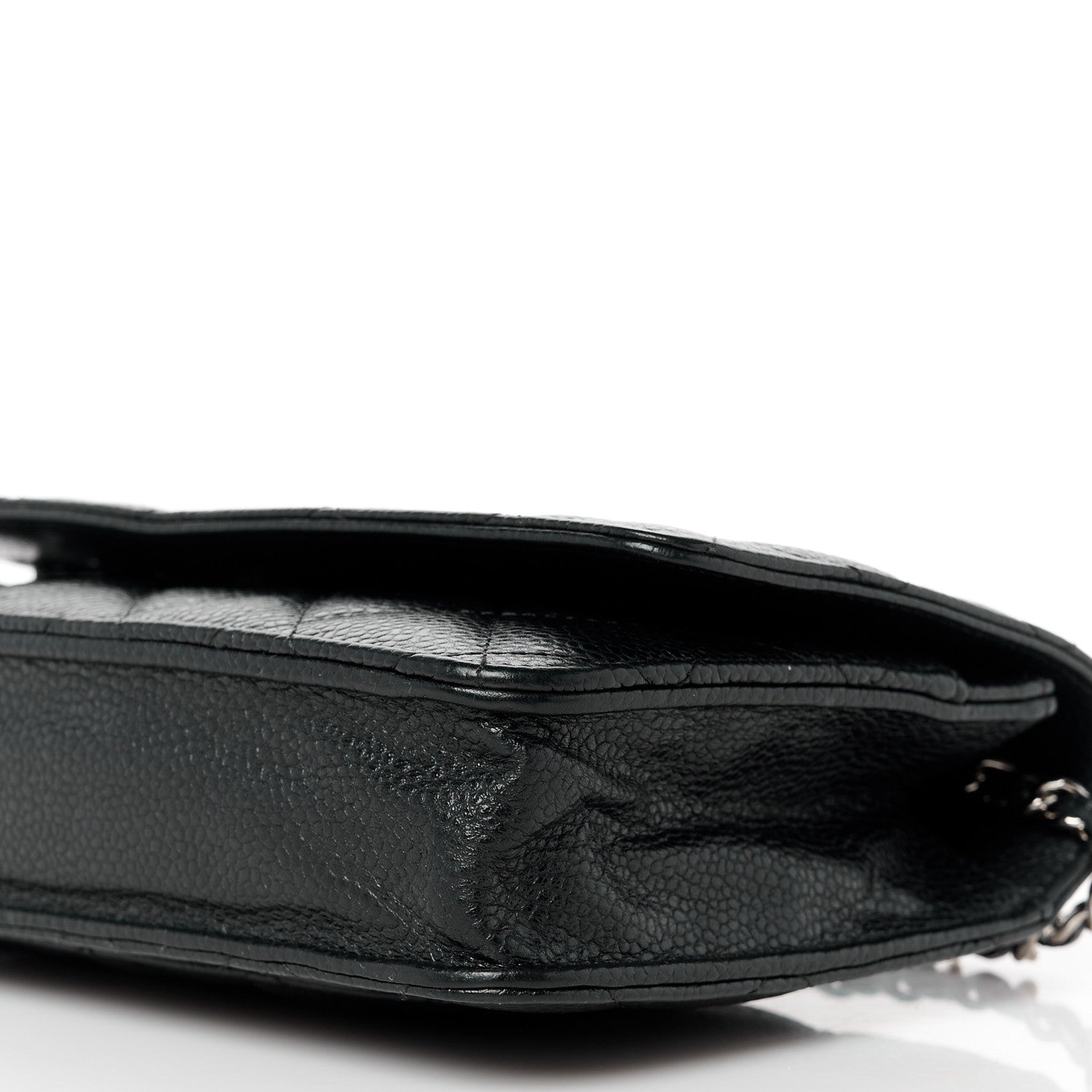 Chanel Caviar Quilted Wallet on Chain WOC Black 10 of 10