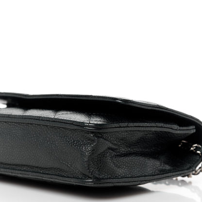 Chanel Caviar Quilted Wallet on Chain WOC Black 10 of 10