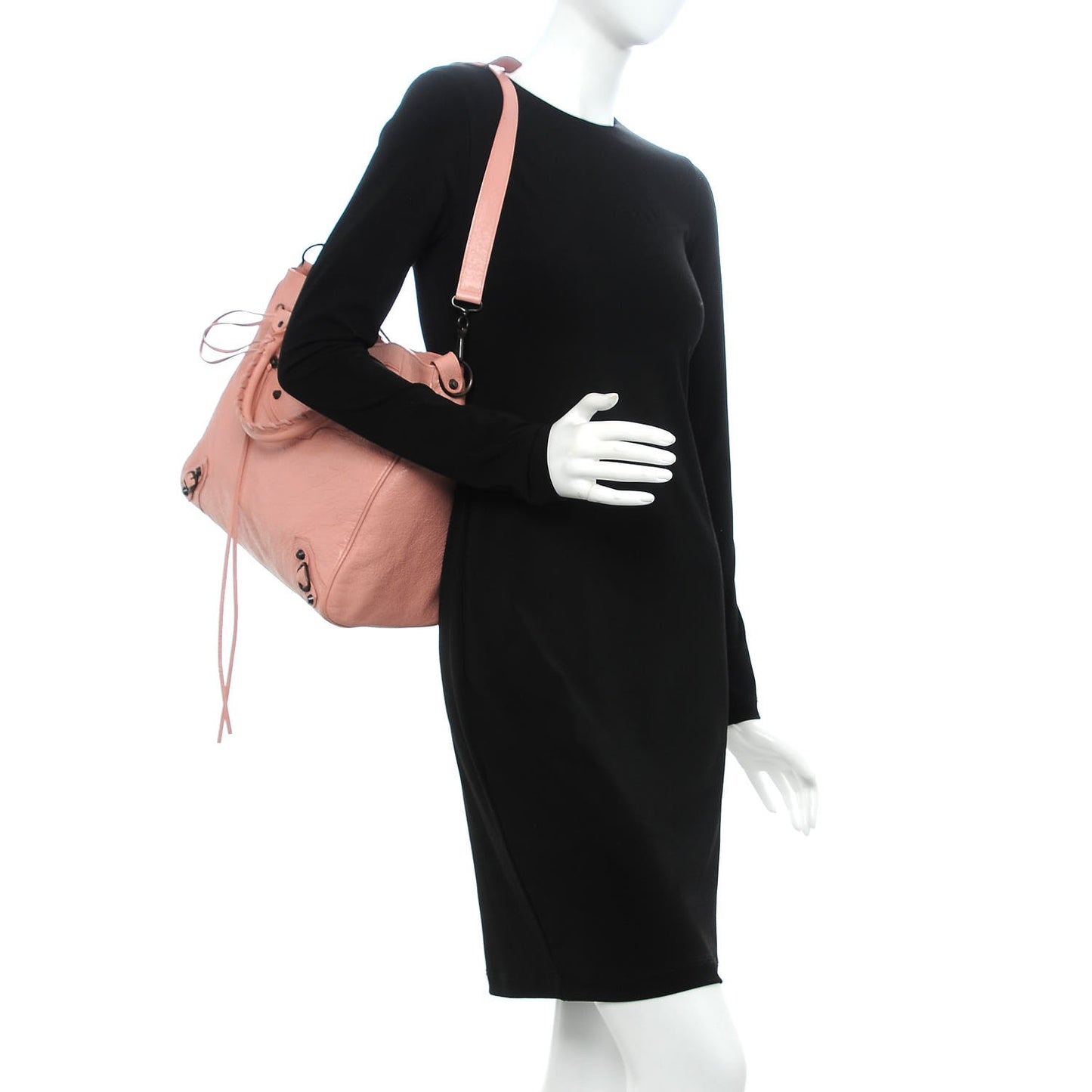 Agneau Classic Hardware Velo Rose Peche