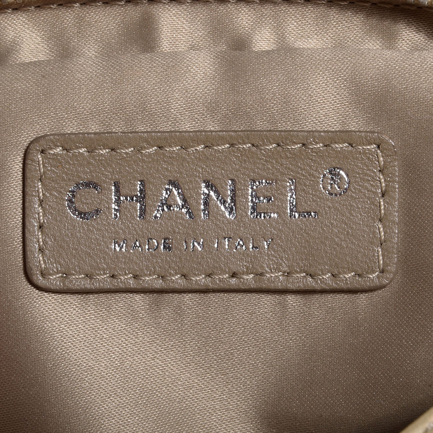 Chanel Calfskin Ultimate Stitch Mini Flap WOC Gold 8 of 10