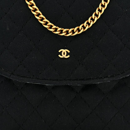Chanel Jersey Quilted Micro Flap Bag Black 8 of 11
