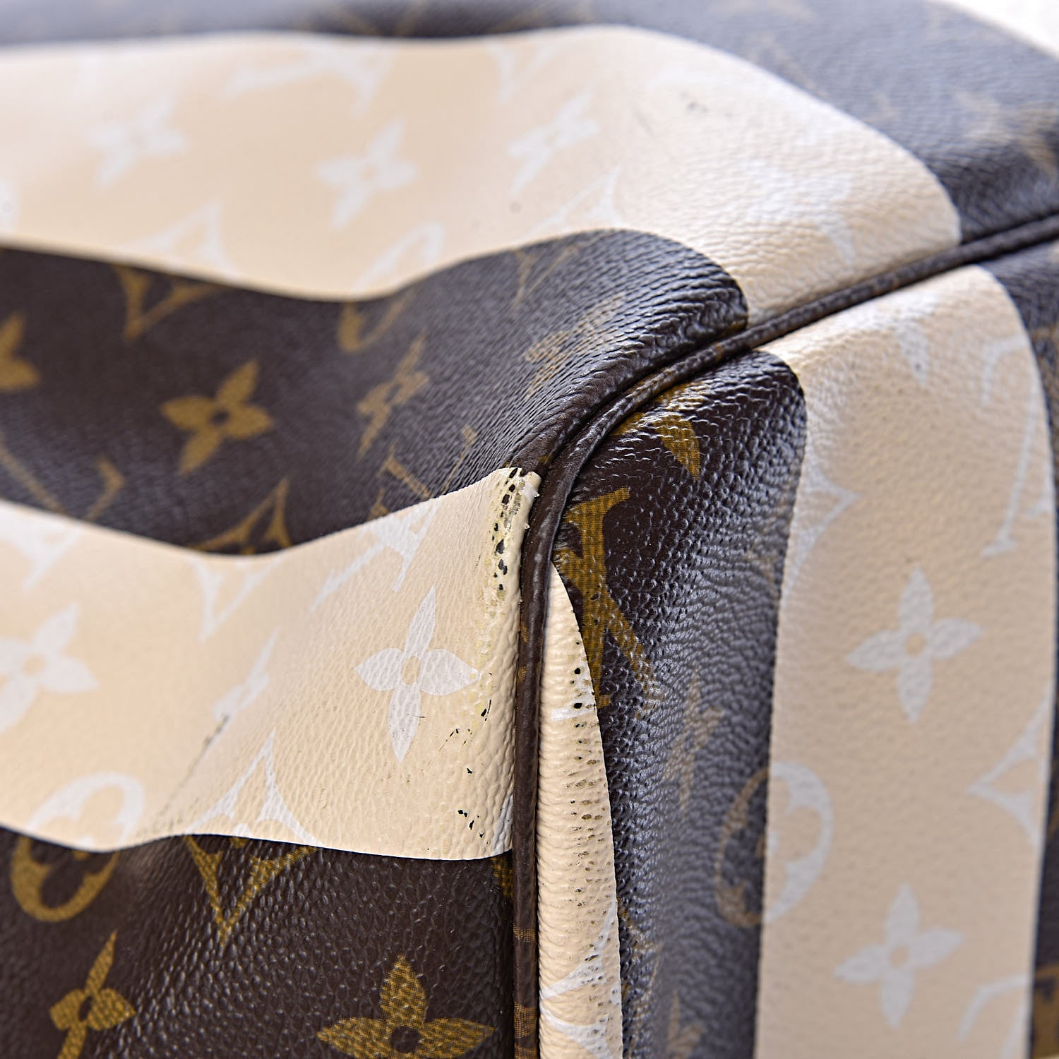 Louis Vuitton Monogram Rayures Neverfull XL 18 of 21