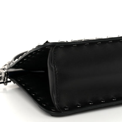 Valentino Garavani Rockstud Spike Shoulder Bag Black 9 of 10