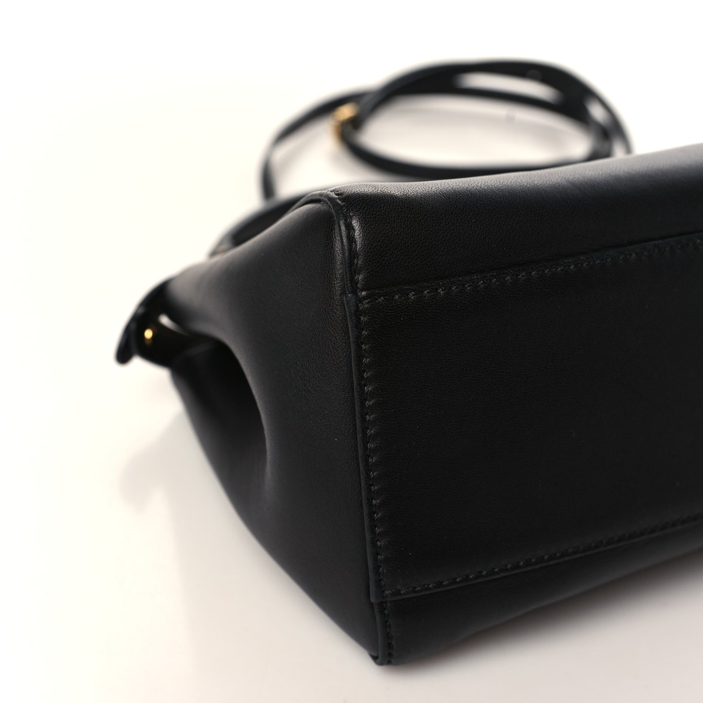 Nappa Mini Peekaboo Iconic Satchel Black