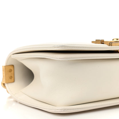 Chanel Calfskin Embroidered Small Boy Flap Ivory 9 of 12