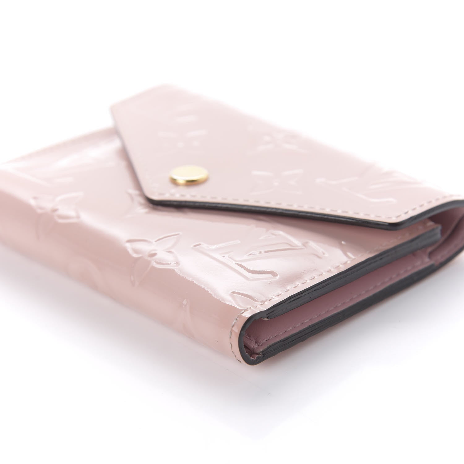 Louis Vuitton Vernis Victorine Wallet Rose Ballerine 7 of 11