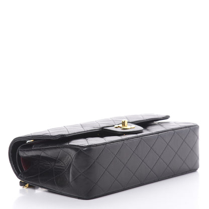 Chanel Lambskin Quilted Medium Double Flap Black 4 of 17