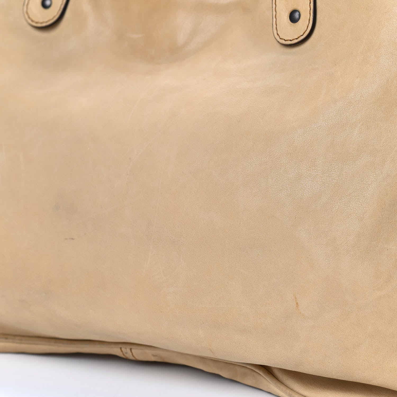 Christian Dior Calfskin Medium Gaucho Double Saddle Bag Ivory 8 of 10