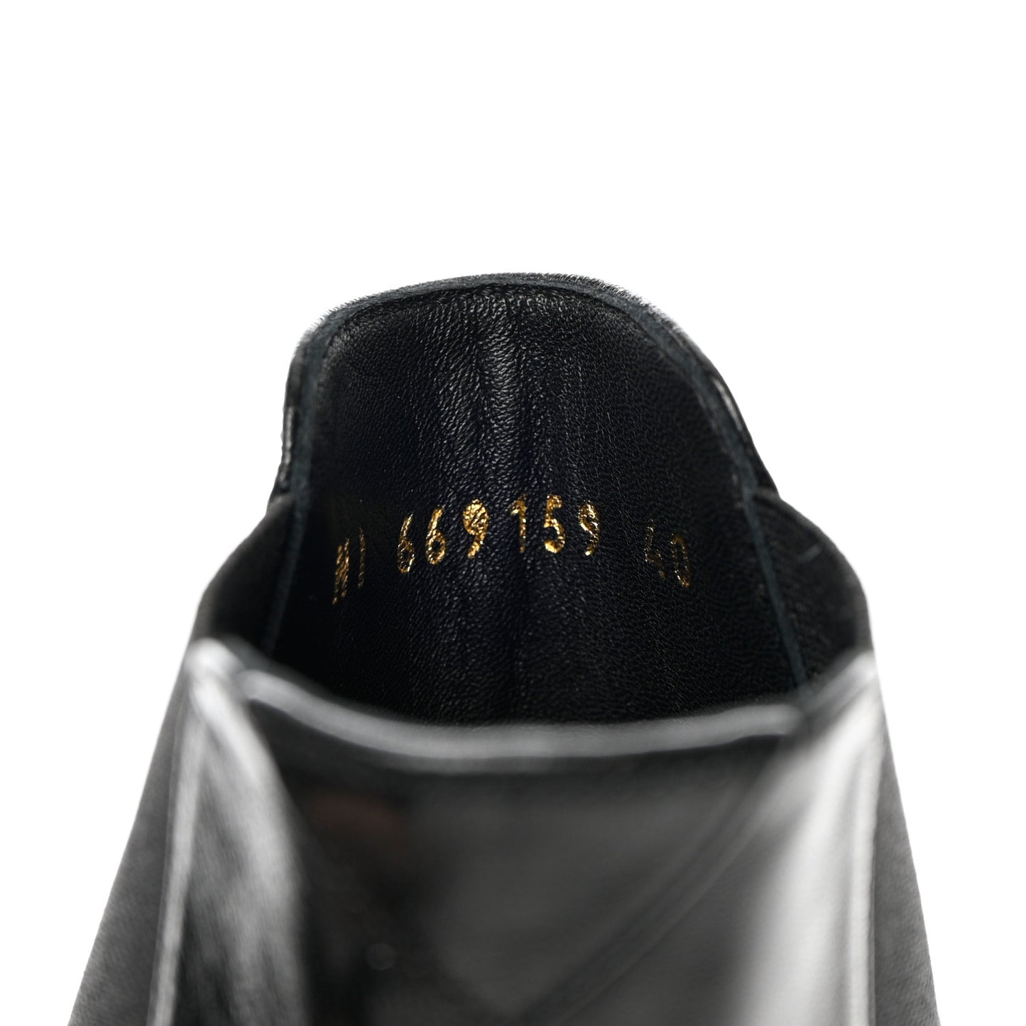 Nappa Chelsea Boots 40 Black