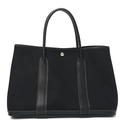 Hermes Toile Vache Country Garden Party 36 Black 1 of 10