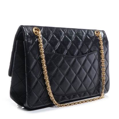 Chanel Calfskin 2.55 Reissue 226 Flap Black 3 of 9