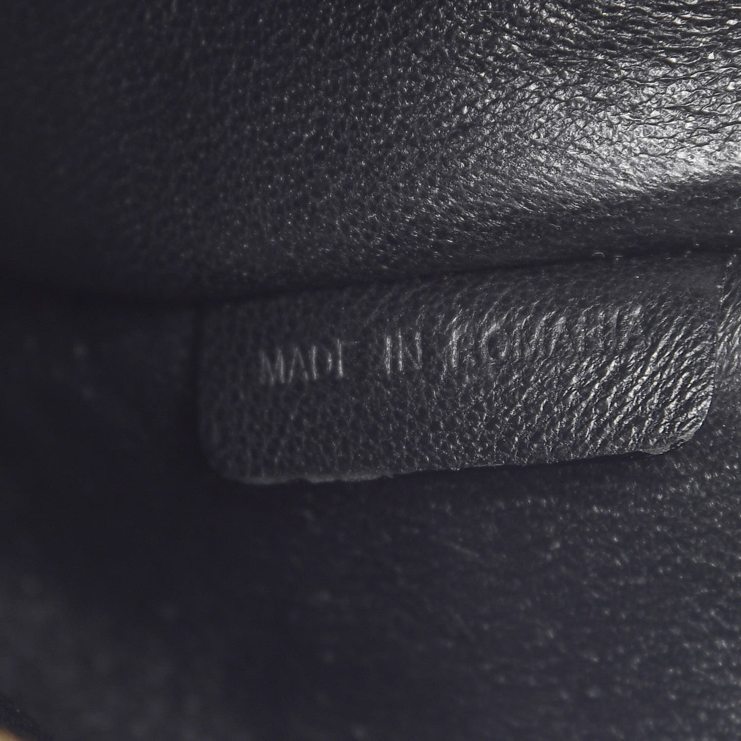 Signature Grain Calfskin Check Embossed Small Canterbury Tote Black