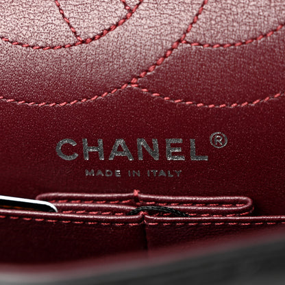Chanel Aged Calfskin Chevron Quilted 2.55 Reissue 226 So Black 6 of 10