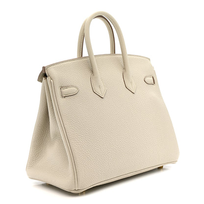 Hermes Togo Birkin 25 Beton 3 of 11