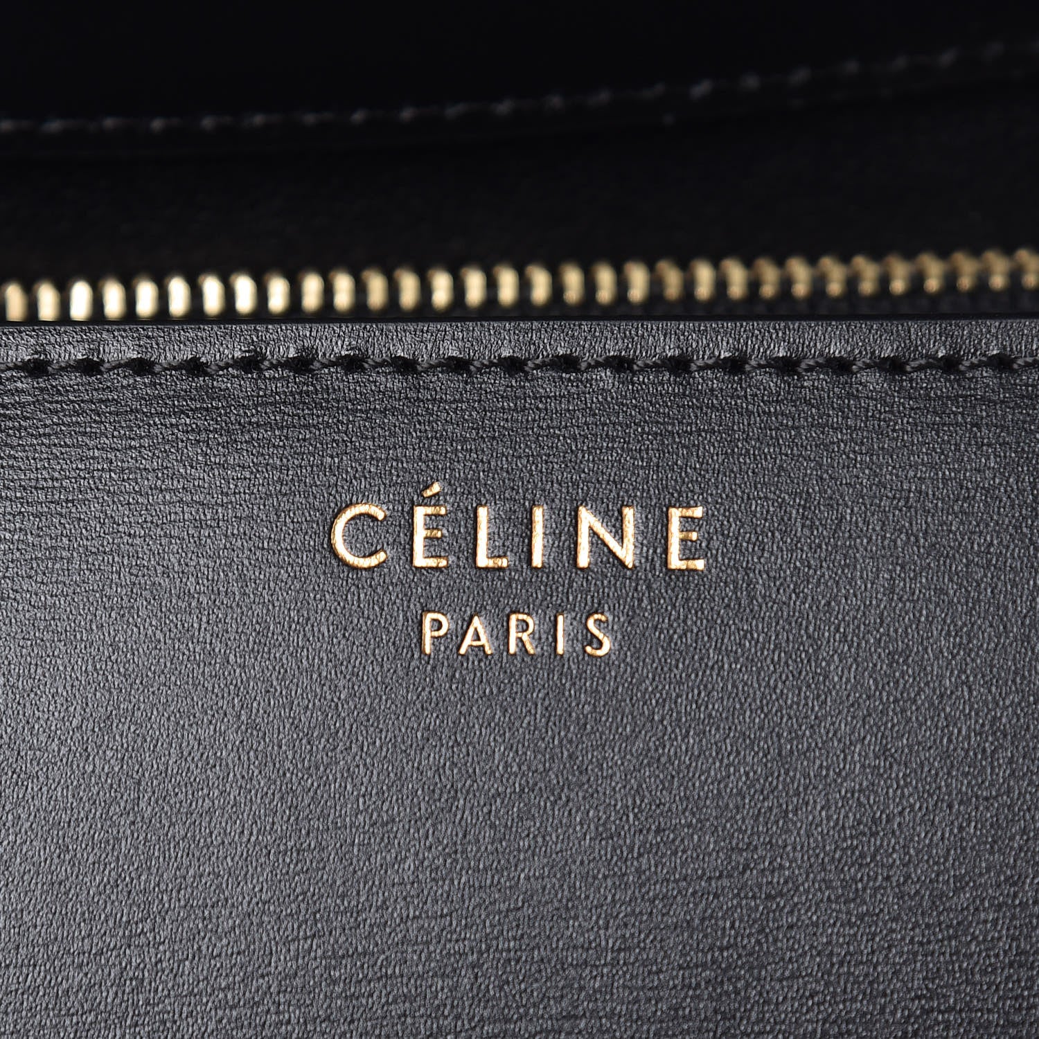 Celine Box Calfskin Medium Classic Box Flap Bag Black 6 of 11
