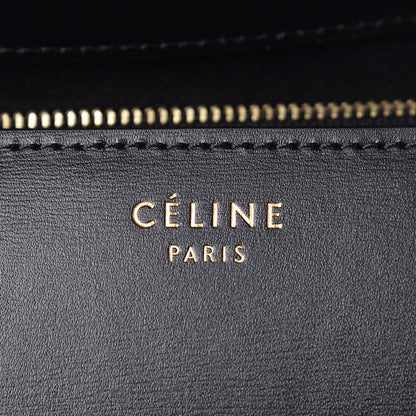 Celine Box Calfskin Medium Classic Box Flap Bag Black 6 of 11