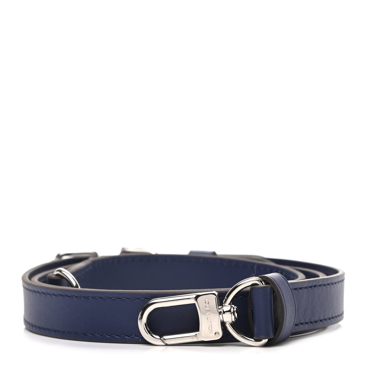 Calfskin Adjustable Escale Speedy Bandouliere Shoulder Strap Blue