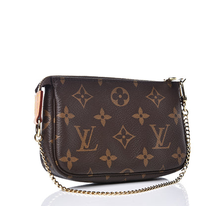 Louis Vuitton Monogram Mini Pochette Accessories 2 of 7