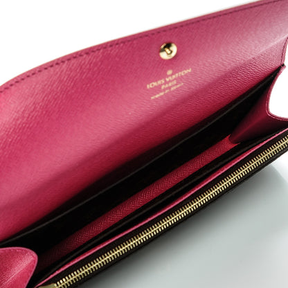 Louis Vuitton Monogram Bloom Flower Emilie Wallet 6 of 6