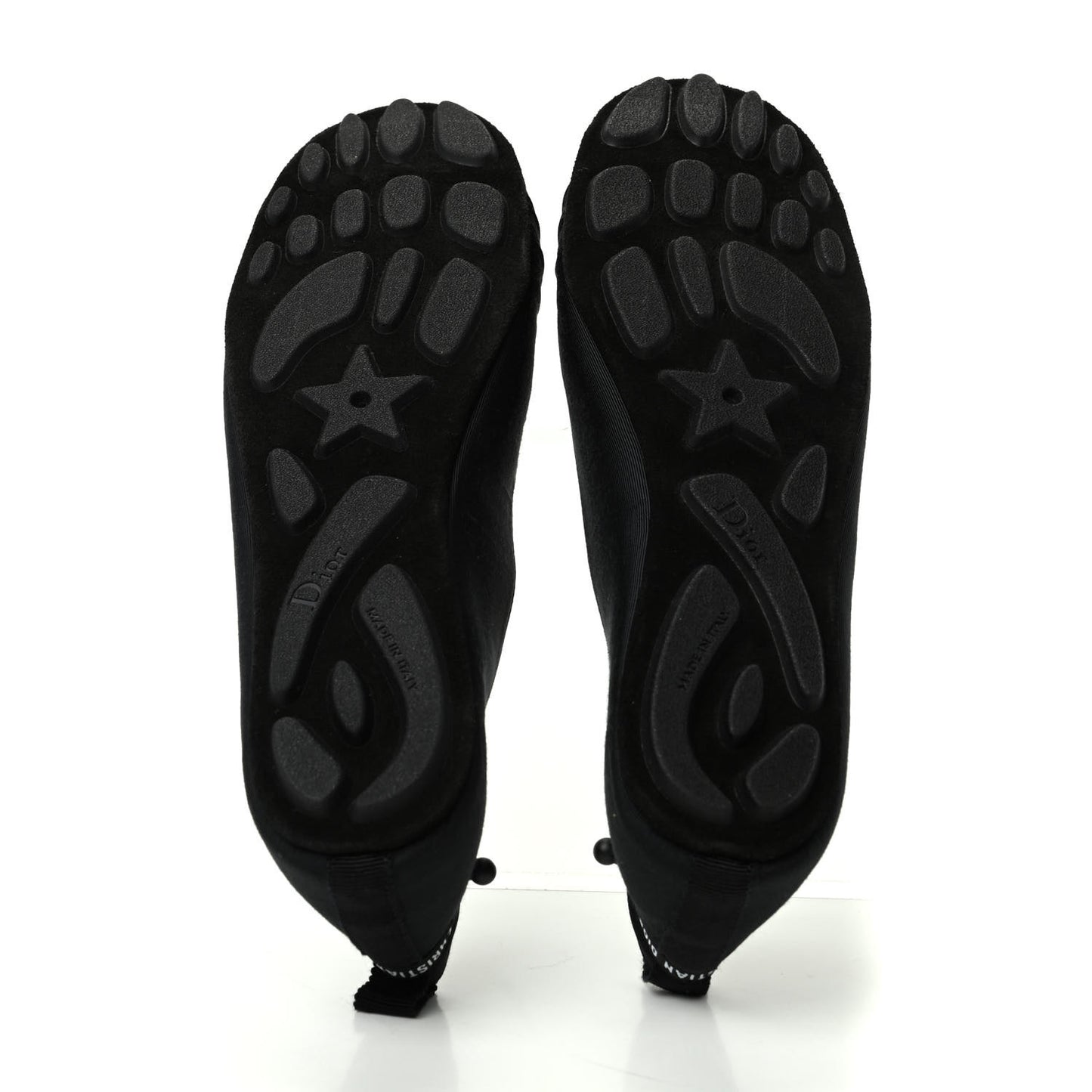 Grosgrain Ribbon Etoile Ballet Flats 37 Black