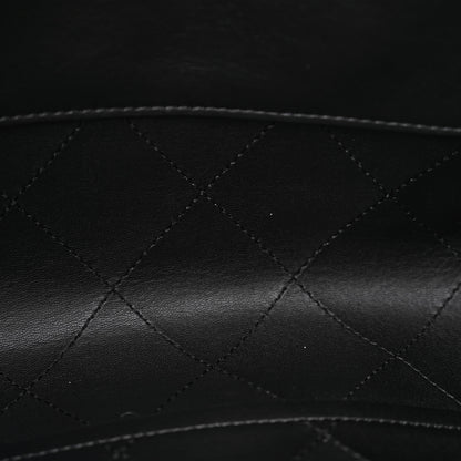 Chanel Calfskin Stitched Small Shopping Tote Black 12 of 12