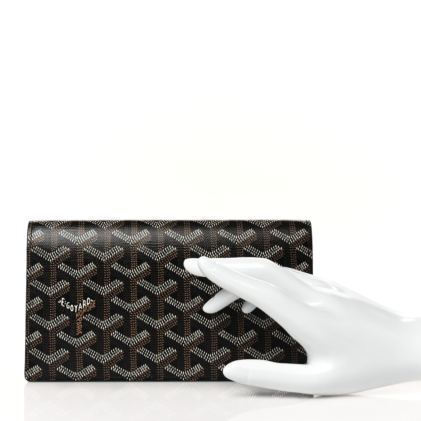 Goyardine Richelieu Wallet Black