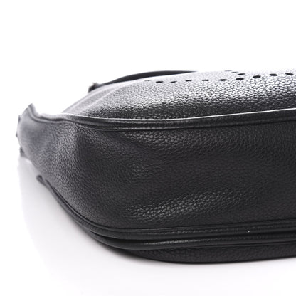 Hermes Taurillon Clemence Evelyne III GM Black 7 of 9