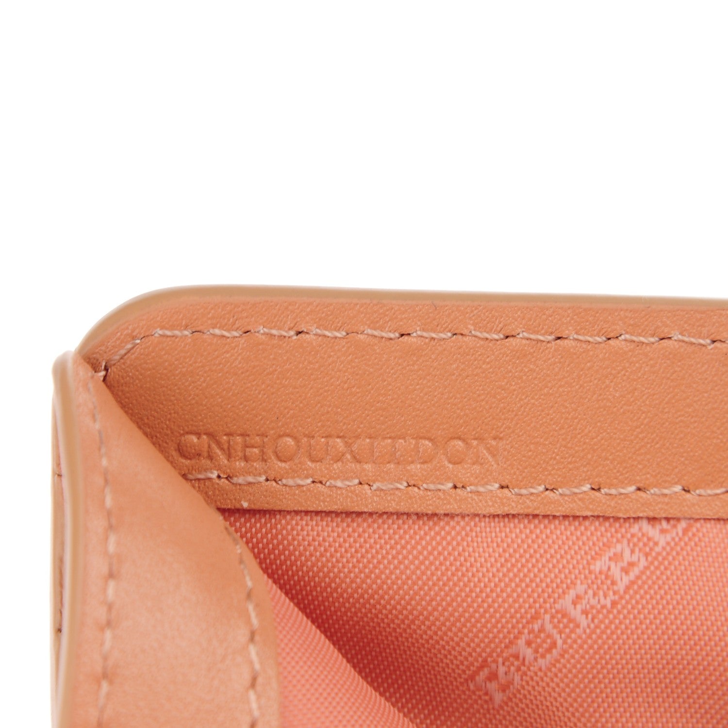 Burberry Calfskin Haymarket Check Continental Wallet Pink 7 of 7
