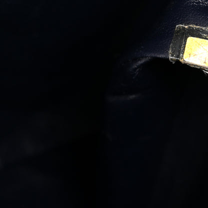 Chanel Lambskin Quilted Jumbo Single Flap Navy 7 of 10