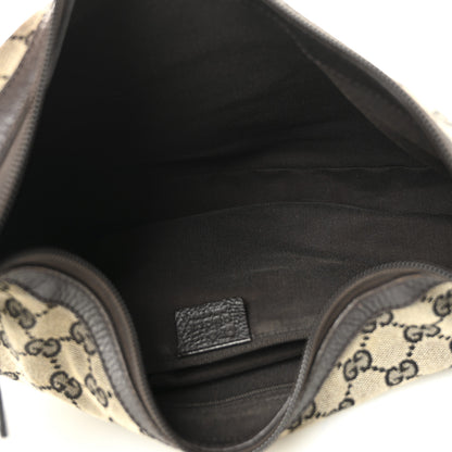 Gucci Monogram Half Moon Hobo Dark Brown 5 of 12