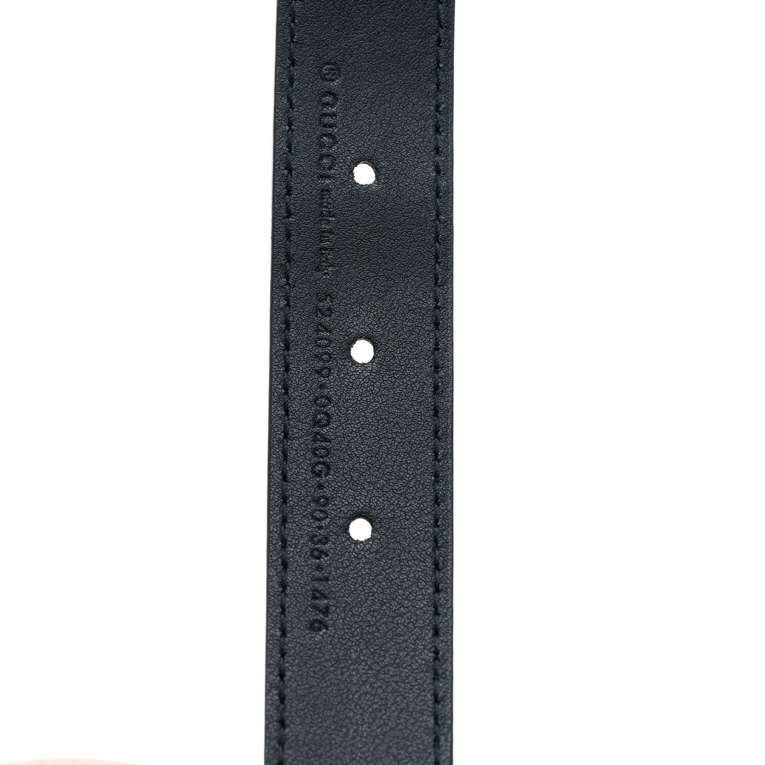 Gucci Calfskin Torchon Double G Chain 25mm Belt 90 36 Black 4 of 4
