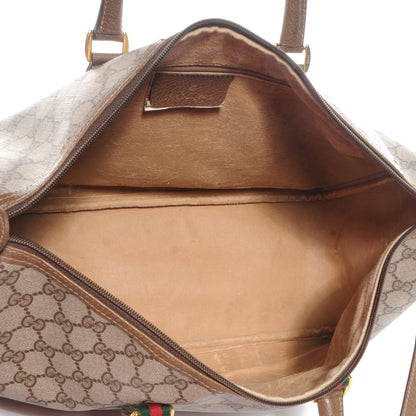 Gucci Coated Canvas Monogram Boston Brown 5 of 8