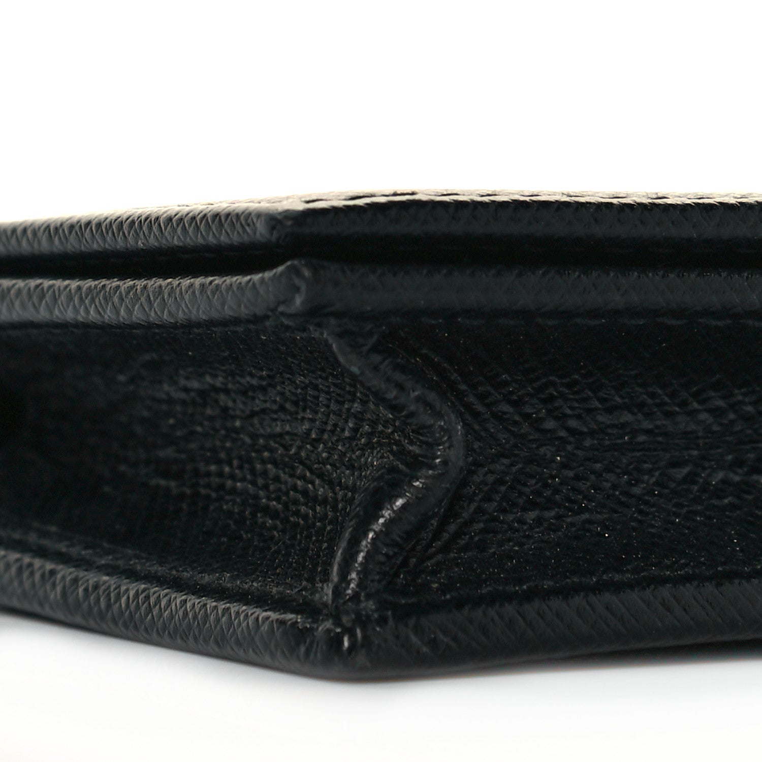 Prada Saffiano Oro Wallet Black 8 of 9