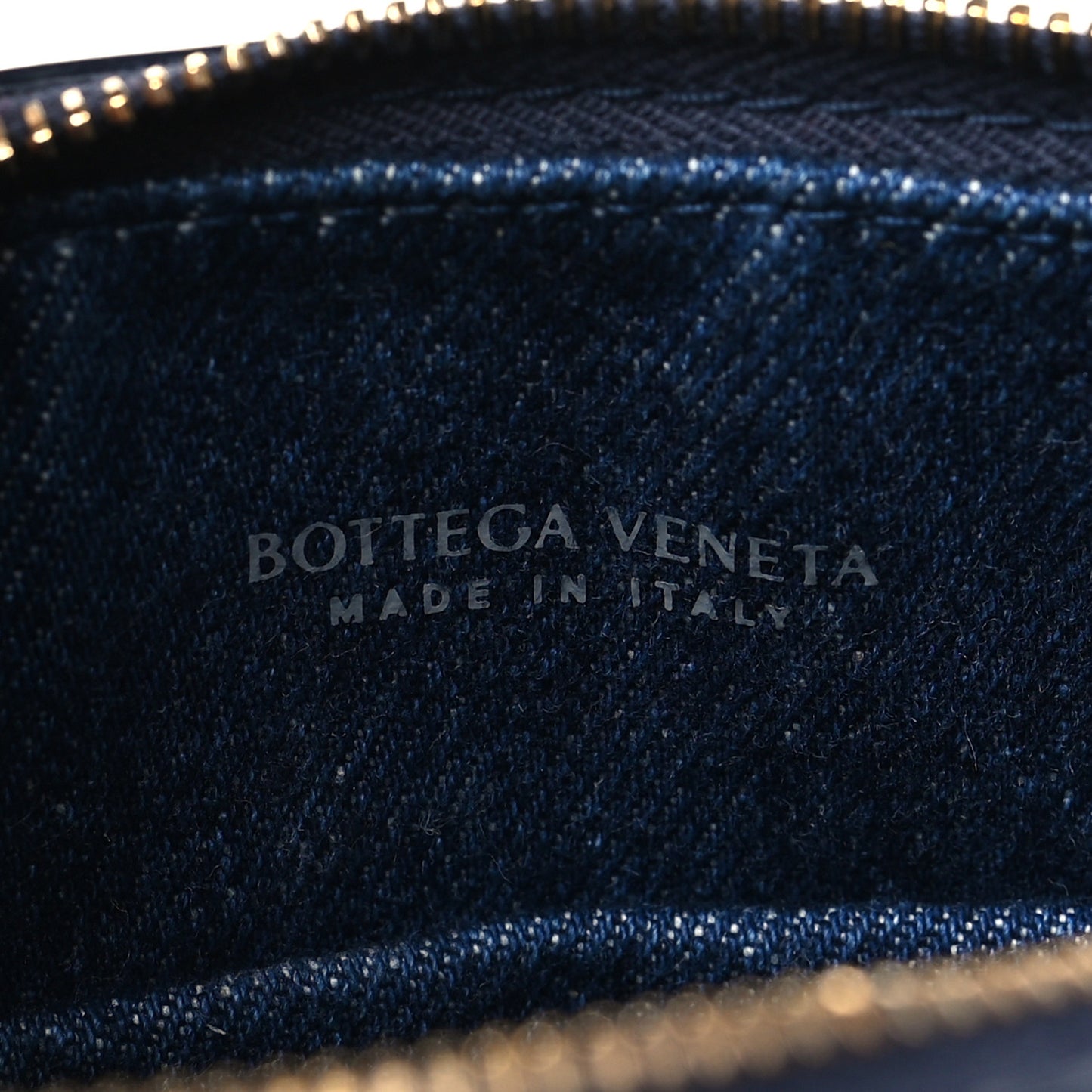 Nappa Denim Intrecciato Mini Sunrise Blue