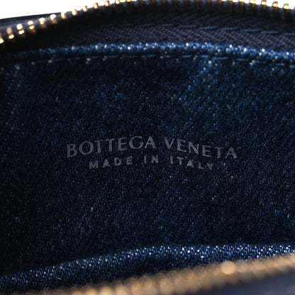 Bottega Veneta Nappa Denim Intrecciato Mini Sunrise Blue 6 of 10