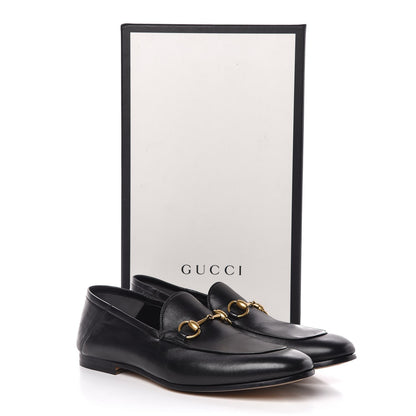 Gucci Lambskin Mens Brixton Horsebit Loafers 7.5 Black 9 of 9