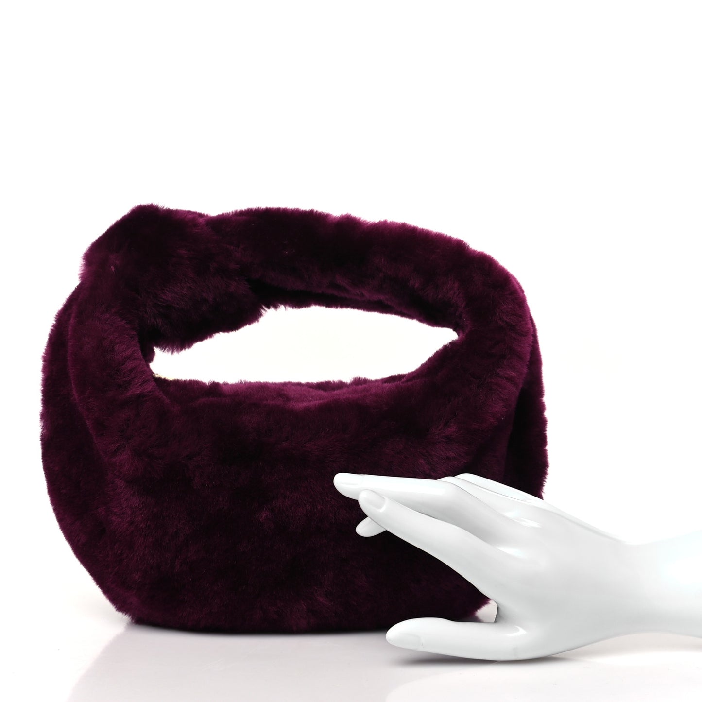 Shearling Lambskin Mini Jodie Mystic