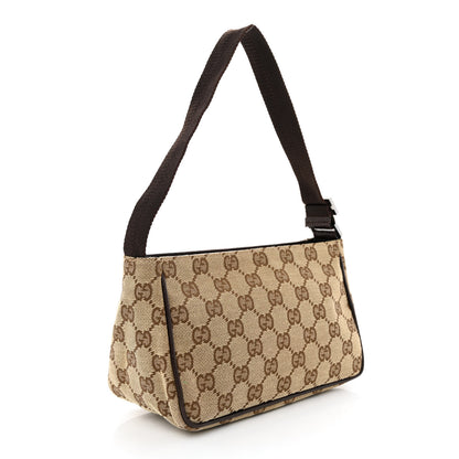 Gucci Monogram Shoulder Bag Dark Brown 3 of 11