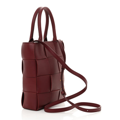Bottega Veneta Lambskin Maxi Intrecciato North South Cassette Tote Barolo 3 of 11