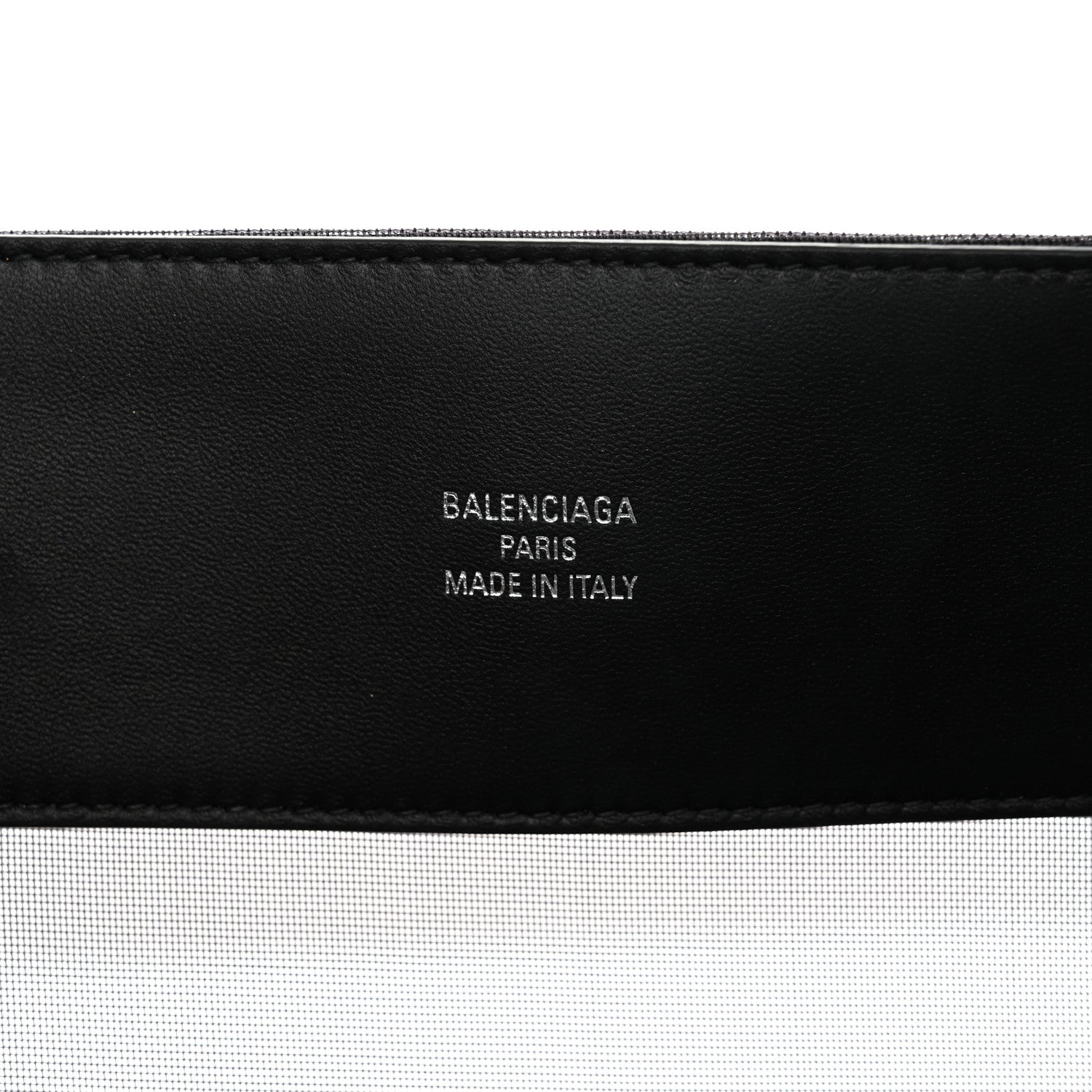 Balenciaga Mesh Large Duty Free Tote Black 7 of 14
